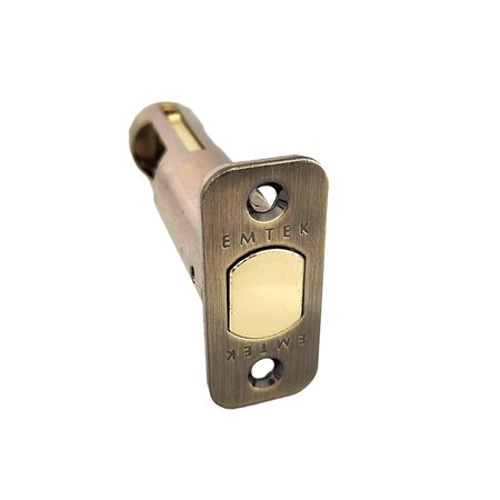 EMTEK French Antique Brass Latch EMDBL234R7 EMDBL234R7